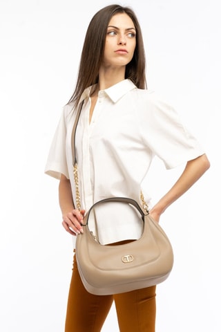 Sac porté épaule - Beige