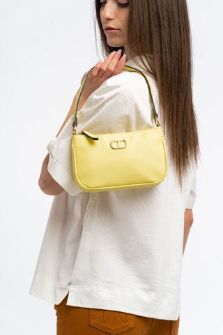Mini sac porté épaule - Jaune