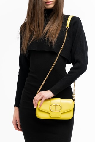 Mini sac porté épaule - Jaune