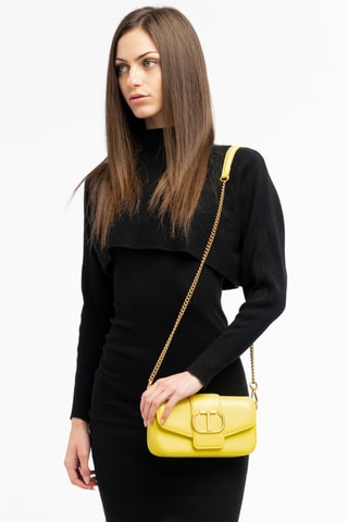 Mini sac porté épaule - Jaune