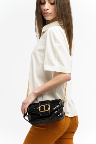 Mini sac porté épaule - Noir