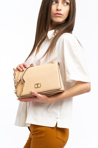 Sac porté épaule - Beige