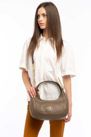 Sac porté épaule - Taupe