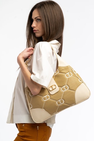 Sac porté épaule - Beige clair