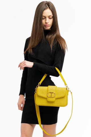 Sac porté épaule - Jaune