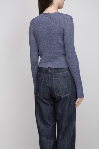 Gilet - Bleu chiné
