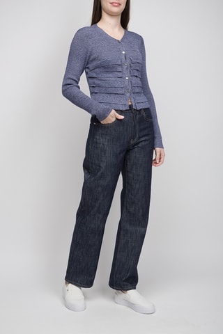 Gilet - Bleu chiné