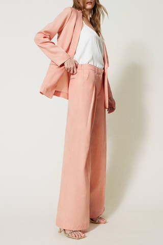 Pantalon palazzo - Rose