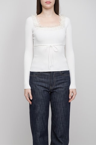 Top - Blanc