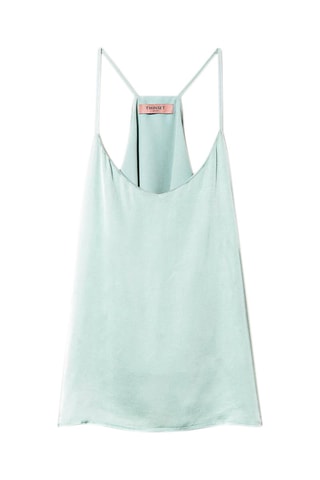 Top - Bleu-vert