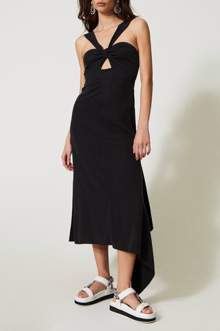 Robe midi - Noir