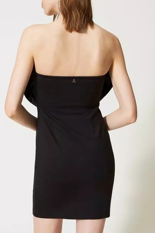 Strapless Jurk - Zwart