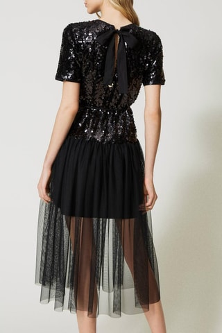 Robe midi - Noir
