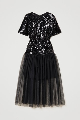 Robe midi - Noir