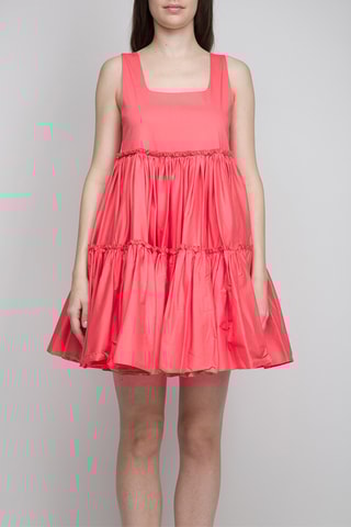 Jurk met Ruches - Roze