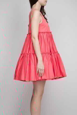 Jurk met Ruches - Roze