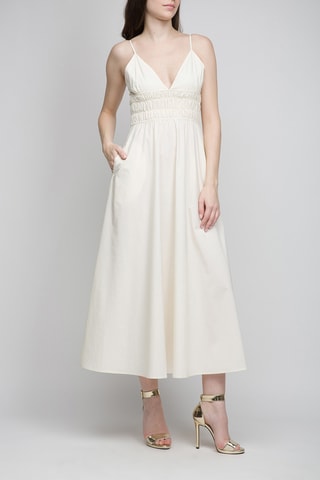 Robe longue - Blanc