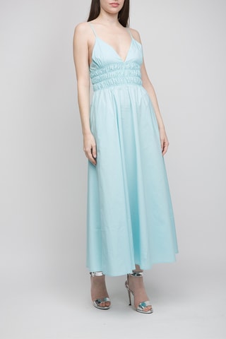 Robe longue - Bleu