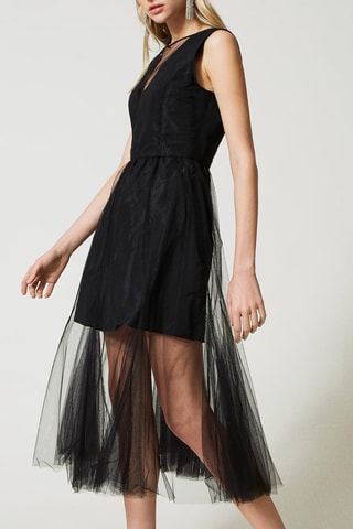 Robe midi - Noir