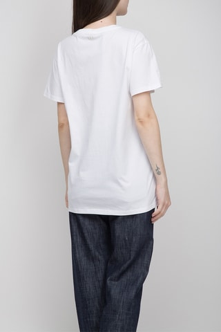 T-shirt oversize - Blanc