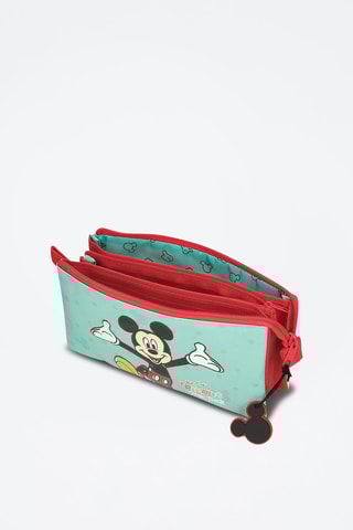 Trousse de toilette Mickey Disney - Rouge et bleu