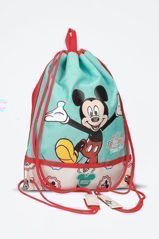 Sac de gym Mickey Disney - Rouge et bleu