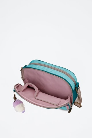 Sac bandoulière Santoro Gorjuss - Violet et turquoise