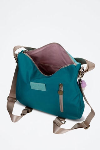 Sac bandoulière Santoro Gorjuss - Violet et turquoise