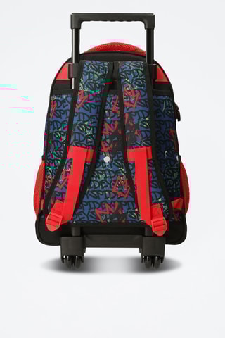Sac à dos à roulettes Spider-Man Avengers Marvel - Rouge