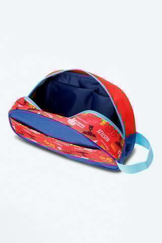 Trousse de toilette Flash McQueen Cars Disney Pixar - Rouge et bleu marine