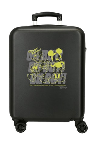 Valise cabine Donald et Mickey Disney - Noir - 55 cm 