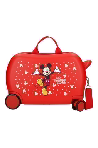 Valise enfant Mickey Disney - Rouge - 45 cm