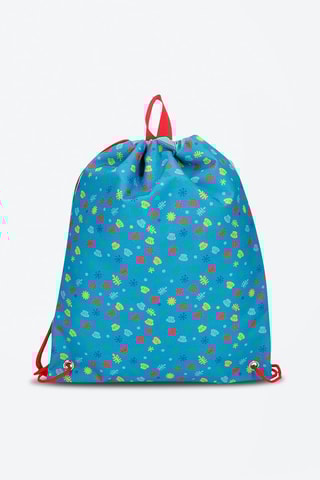Sac à goûter Baby Shark - Bleu et rouge