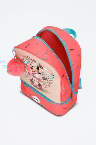Sac à dos Minnie Mouse Disney - Rose et turquoise