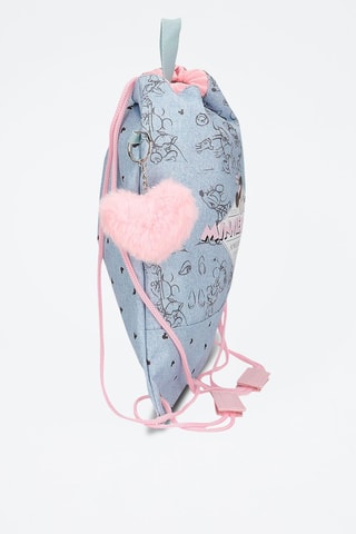 Sac de gym Minnie Disney - Bleu et rose