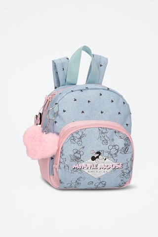 Sac à dos Minnie Disney - Bleu et rose