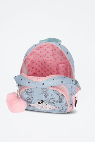 Sac à dos Minnie Disney - Bleu et rose