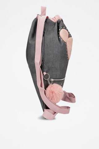 Sac de gym Mickey Disney - Noir et rose
