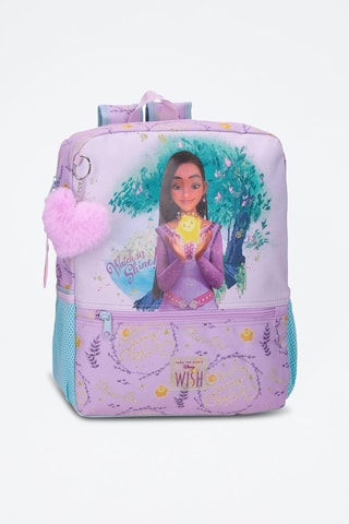 Sac à dos Wish : Asha et la Bonne Étoile Disney - Lilas