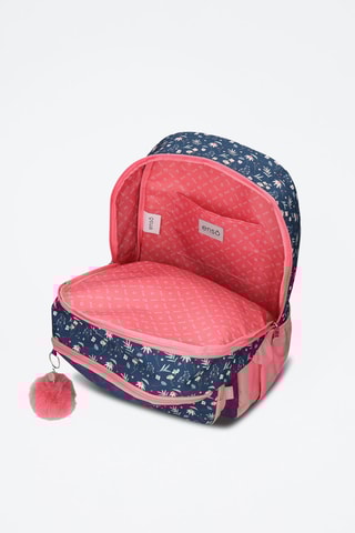 Sac à dos Ciao Bella - Bleu marine et rose