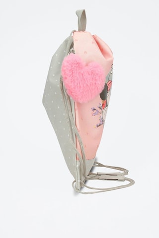 Sac de gym Minnie Disney - Vert clair et rose