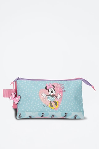 Trousse Minnie Disney - Ciel et rose
