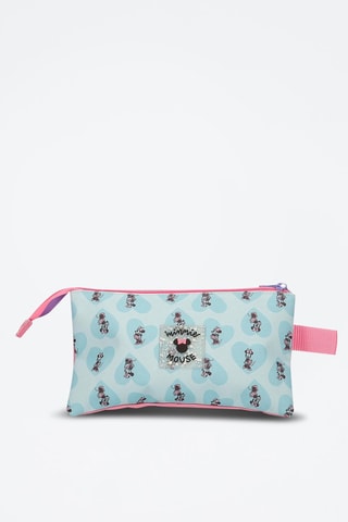 Trousse Minnie Disney - Ciel et rose