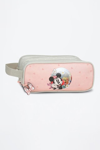 Trousse de toilette Minnie Disney - Vert clair et rose