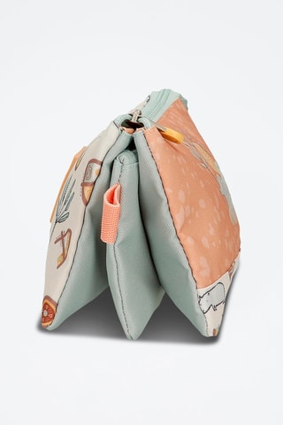 Trousse Play all day - Bleu et orange clair
