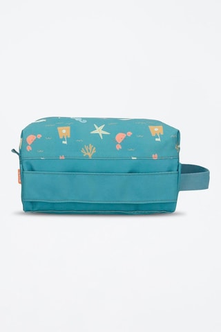 Trousse de toilette Crab - Bleu canard