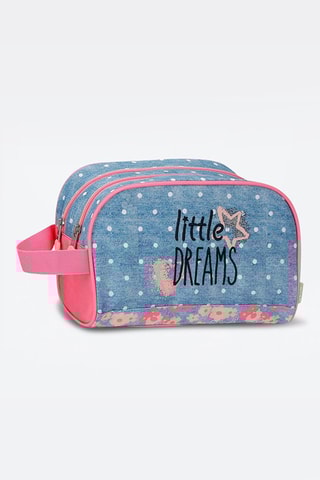 Trousse de toilette Enso Little Dreams - Bleu et rose
