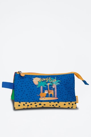 Trousse - Rouge et bleu