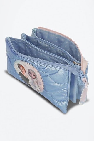 Trousse de toilette Elsa et Anna La Reine des Neiges Disney - Bleu