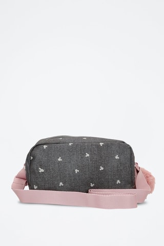Sac bandoulière Mickey Disney - Noir et rose